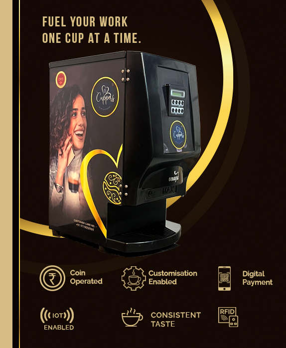 cuppers bean to cup machine