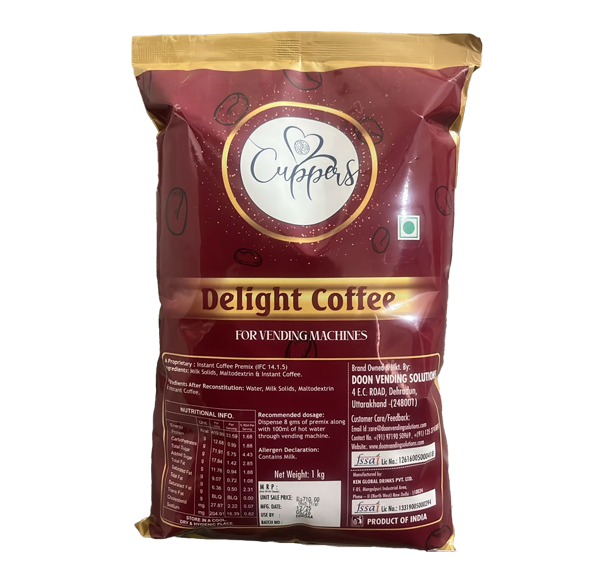 Premium Machine Ingredients/premixes from Cuppers India in dehradoon